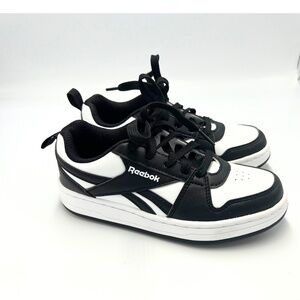 Reebok Little Kid Sneakers Tennis Shoes Royal Prime 2.0 Black and White Size 12